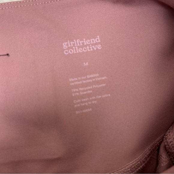 Girlfriend Collective compressive high-rise cropped leggings size: M - Picture 8 of 8